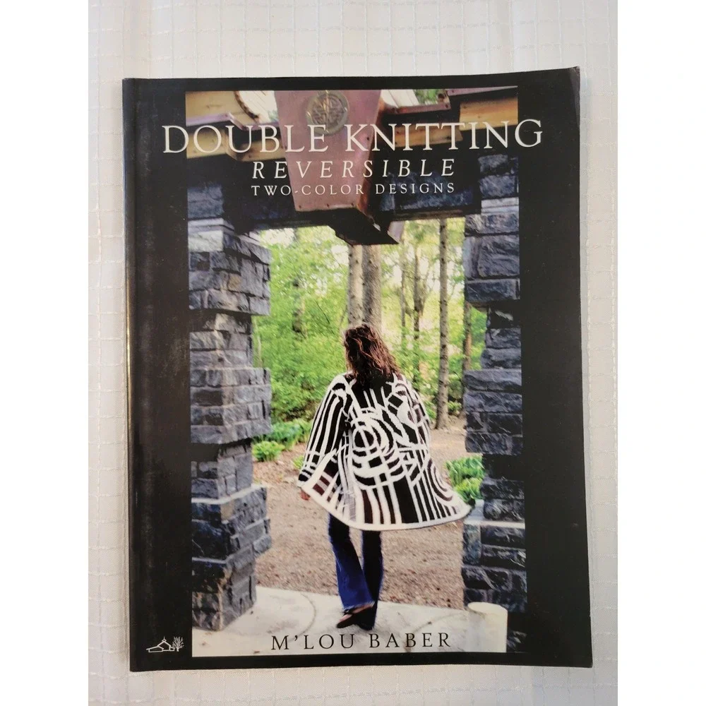 Double Knitting Reversible Two-Color Designs M'Lou Baber Schoolhouse Press‎ Book